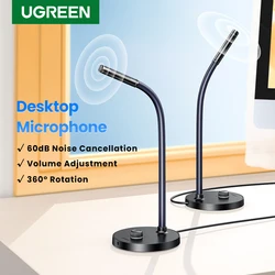 UGREEN Micrófono USB Streaming Podcast Gaming PC Mac