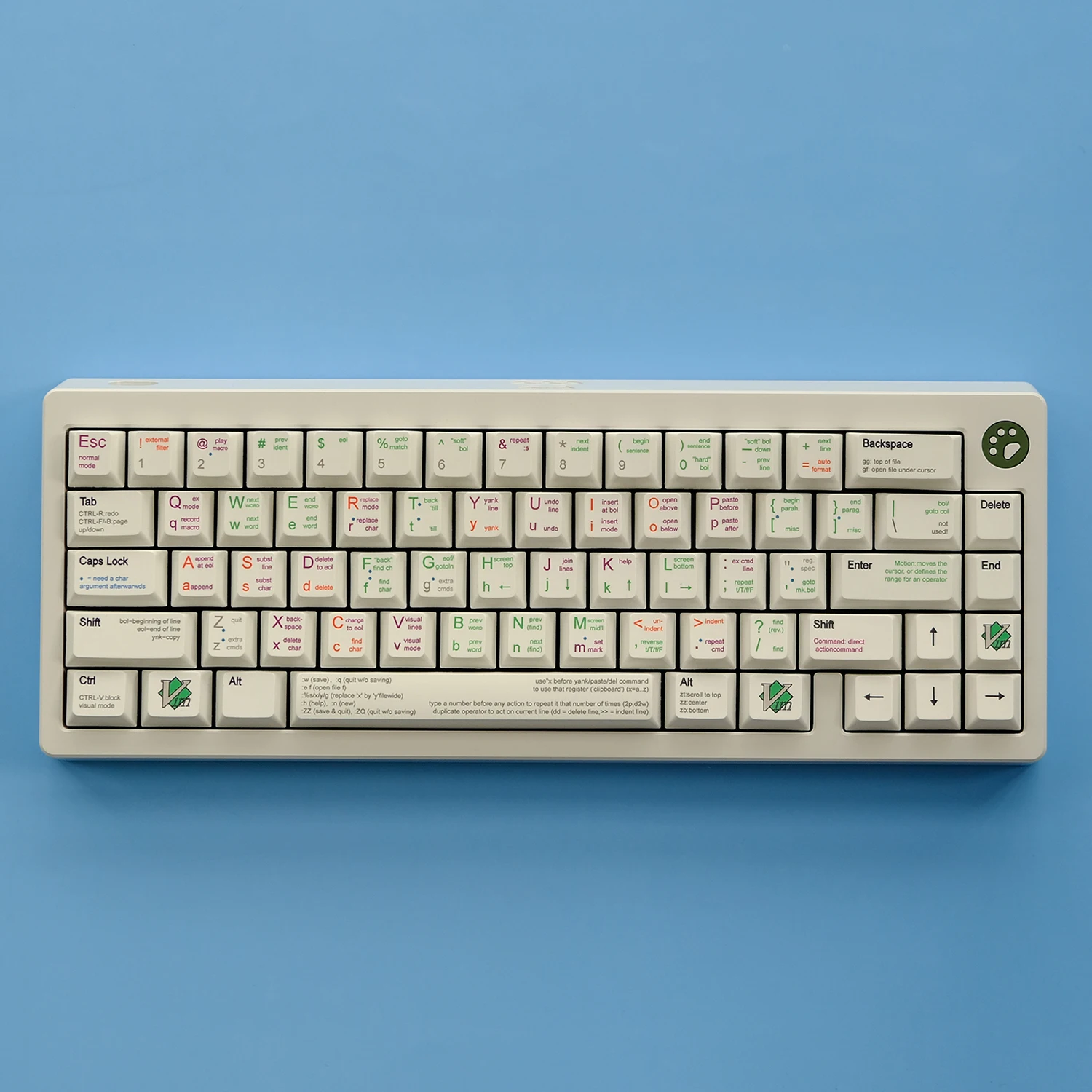 Teclas VIM perfil cherry PBT