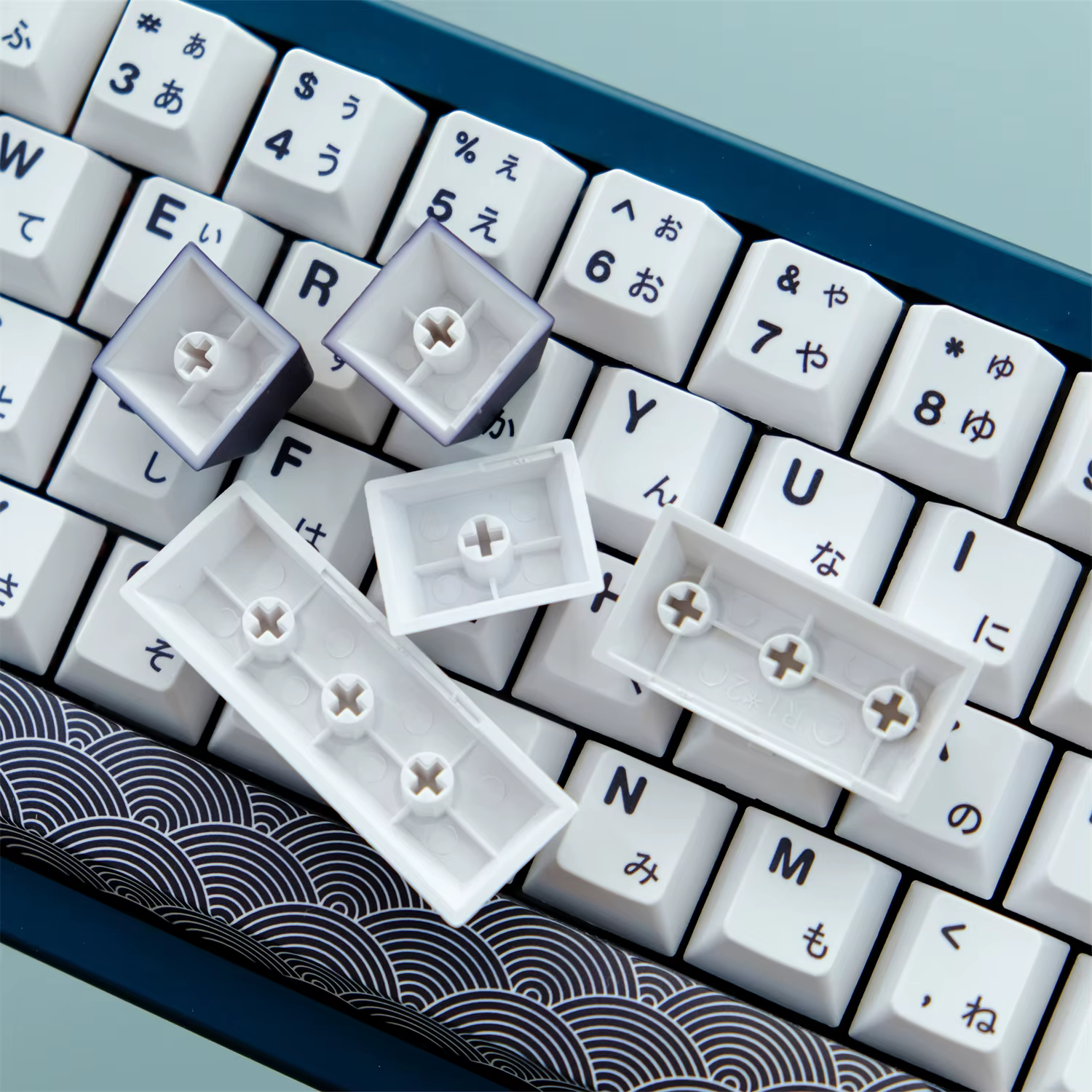 Ejemplo de teclado personalizado Kaminarimon