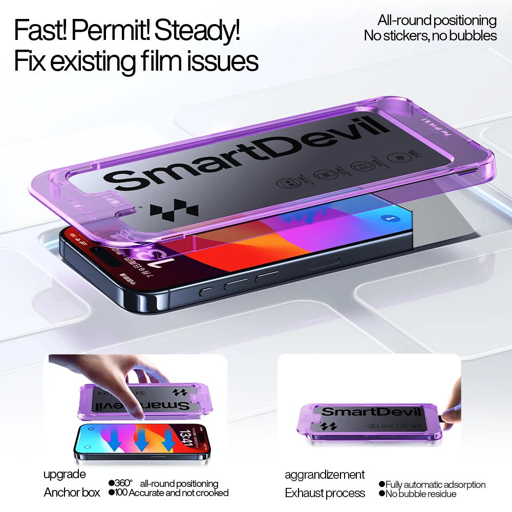 Vidrio Templado HD Protector Pantalla iPhone 15 Pro Max - imagen 3
