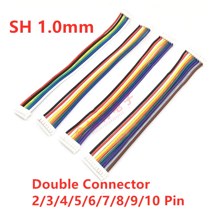 Conector SH1.0 hembra-hembra con cable de 10 cm