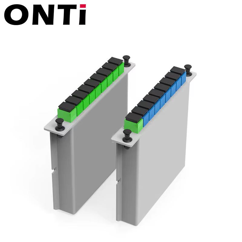ONTi Caja Divisora FTTH 1x8 SC APC – Splitter PLC - imagen 2