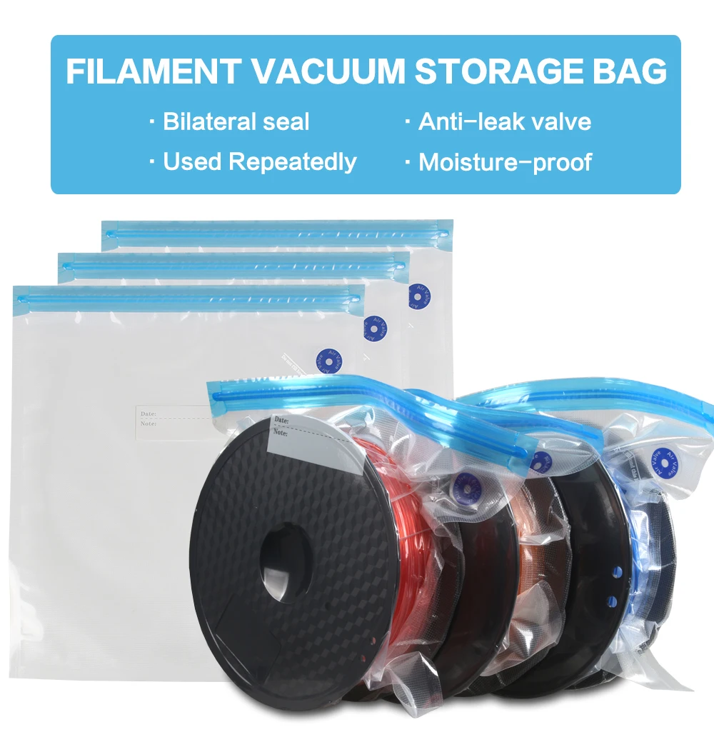 Kit completo con bolsas, sellador y abrazaderas