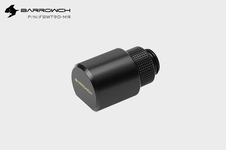 Conector BARROWCH 90° G1/4 vista frontal