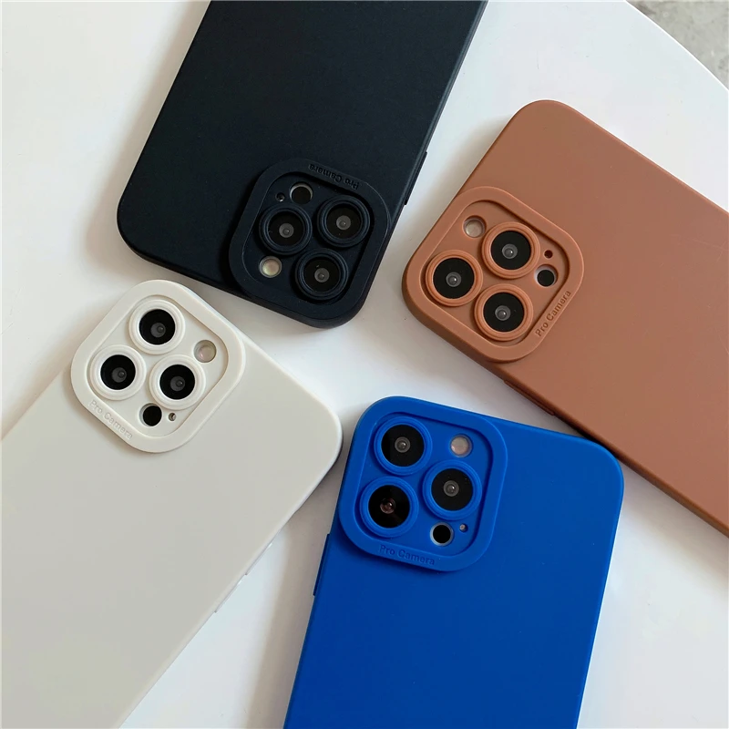 Funda de silicona mate vista frontal