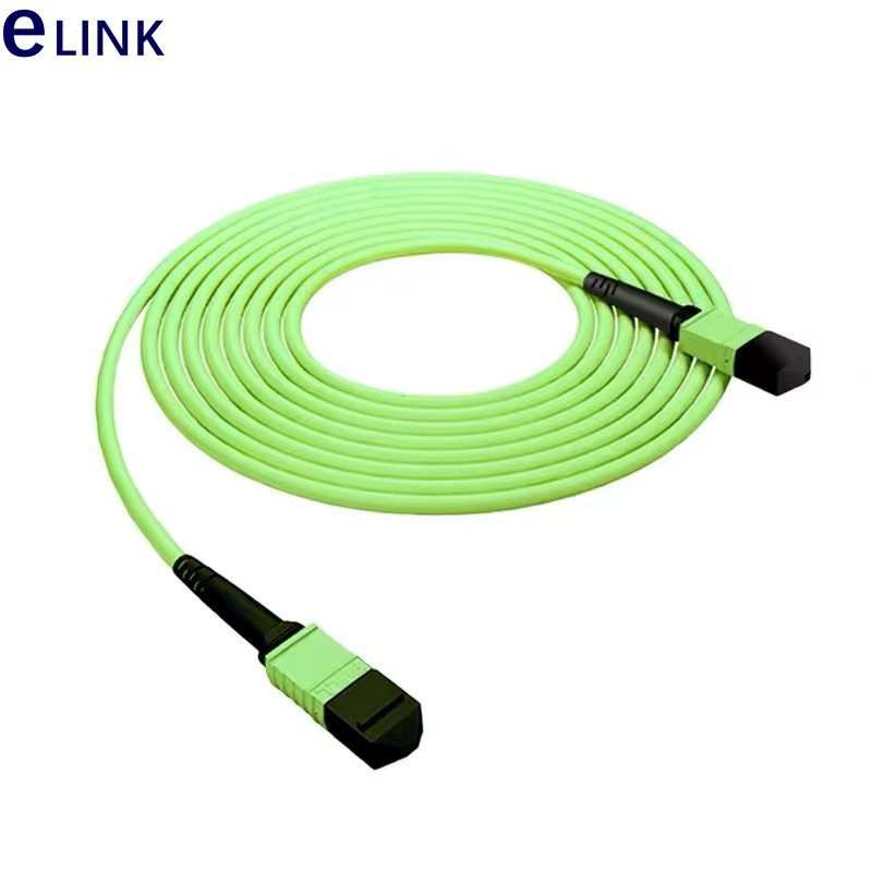 Cable de fibra óptica MPO OM5 con conectores MPO/MTP