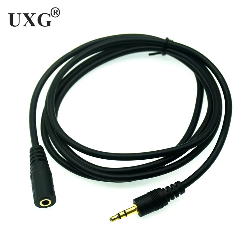 Cable auxiliar 3,5 mm UXG - vista frontal