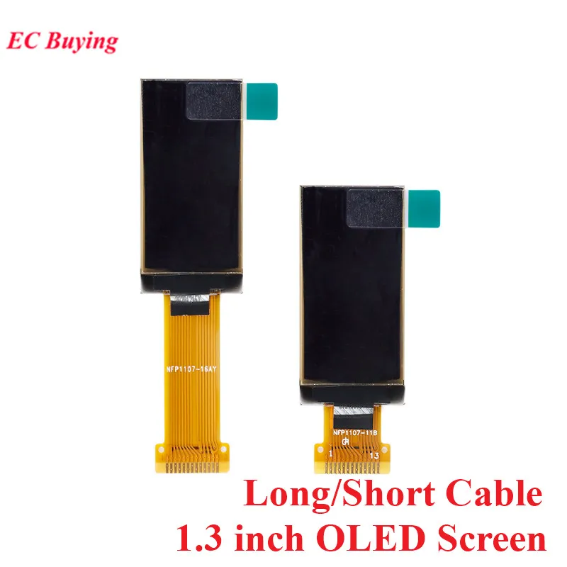 SH1107 Pantalla OLED 1,3 pulgadas 128x64 SPI/I2C Blanco - imagen 2