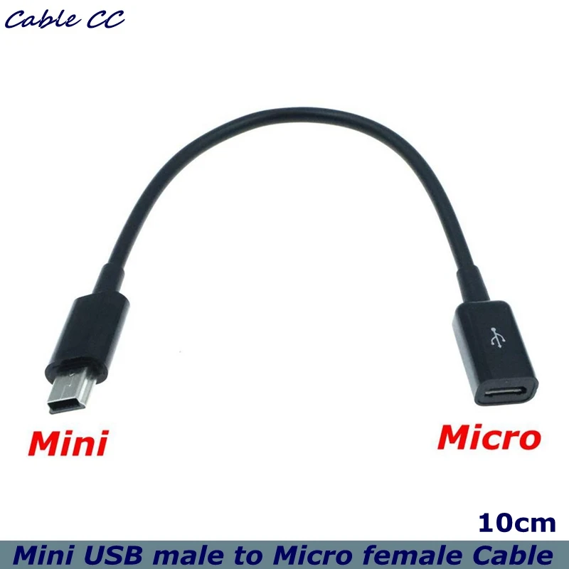 Adaptador USB Macho a Micro 10cm para Android - imagen 4