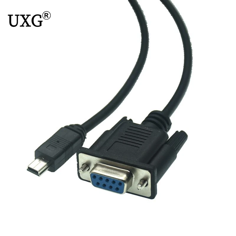 Vista frontal del adaptador RS232 a USB