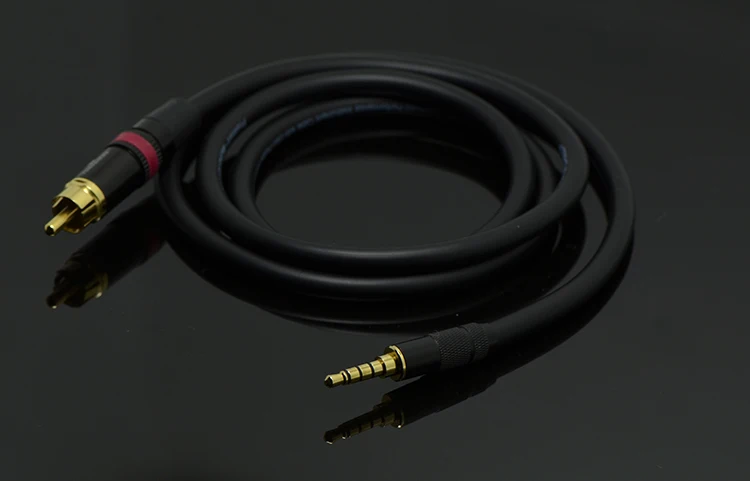 Cable coaxial audio HiFi con conectores RCA