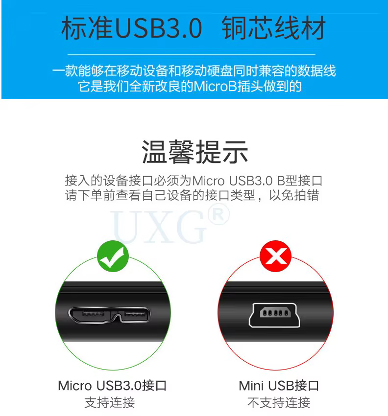 Cable USB 3.0 con doble blindaje