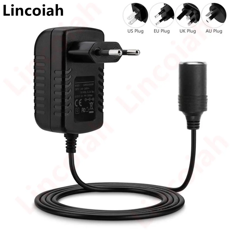 Transformador 220V a 12V 2A – Adaptador Corriente Encendedor Coche