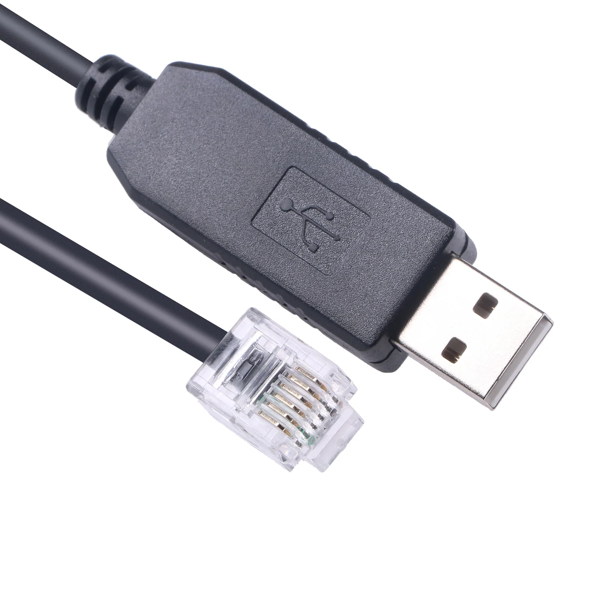 Cable USB a RJ12 para medidor inteligente