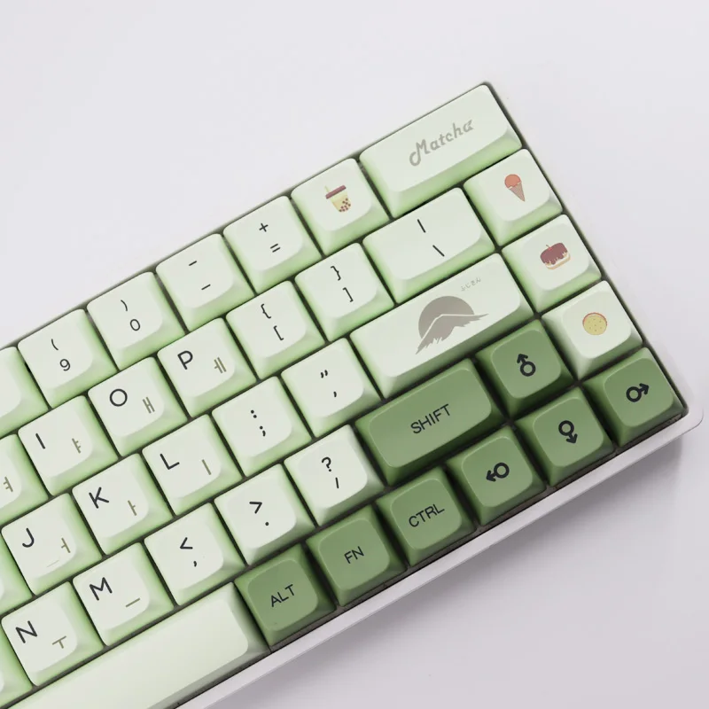 Teclas PBT Matcha Perfil XDA Teclado Mecánico Español Japonés - imagen 5