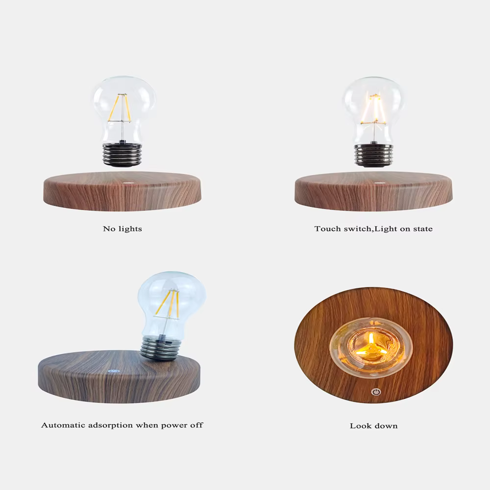 Diferentes tonos de luz cálida
