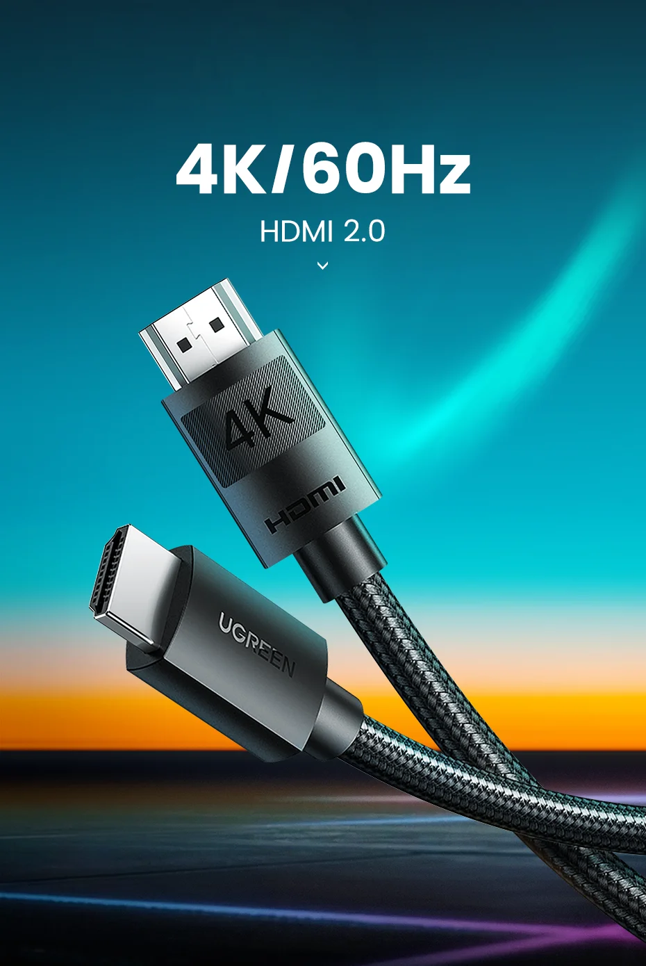 Cable HDMI UGREEN HDR