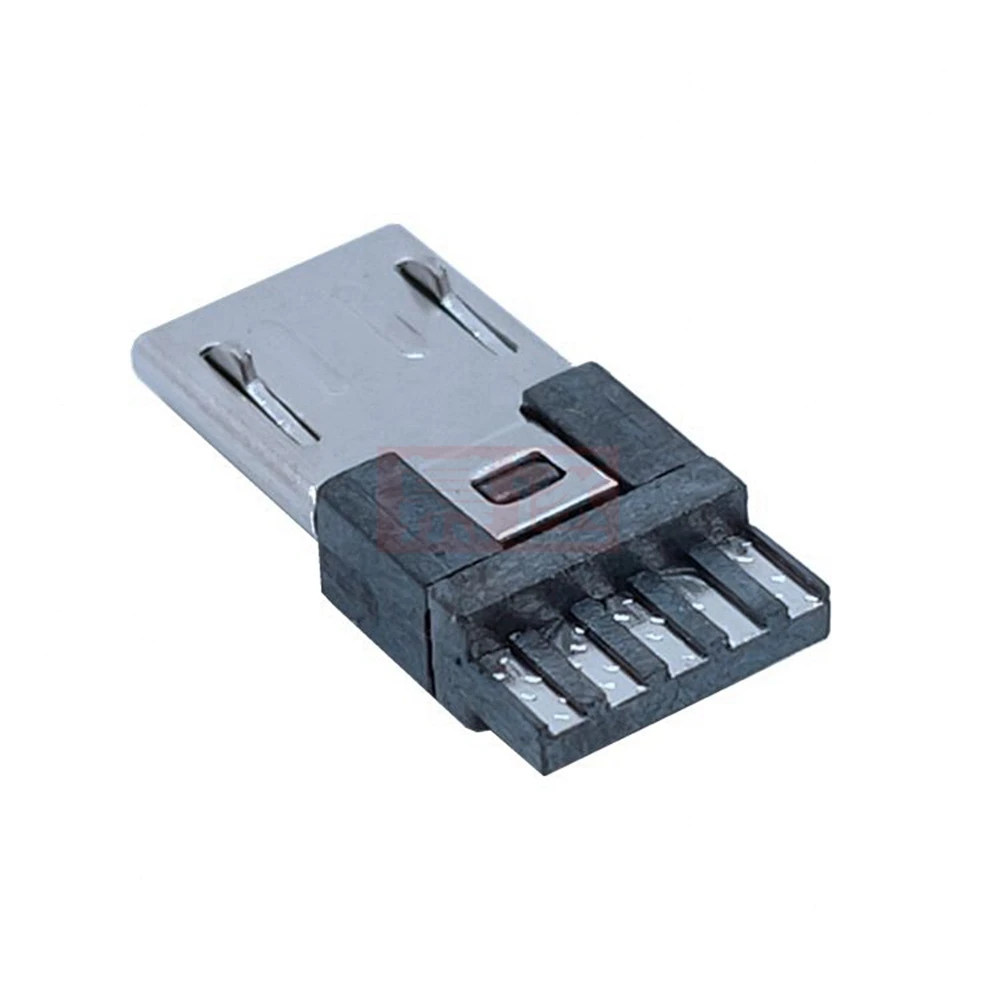 Conectores USB tipo B en vista lateral