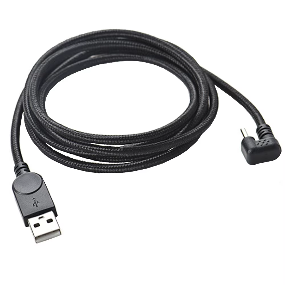 Cable USB-C a USB-A en U de 180° para carga y datos - imagen 3
