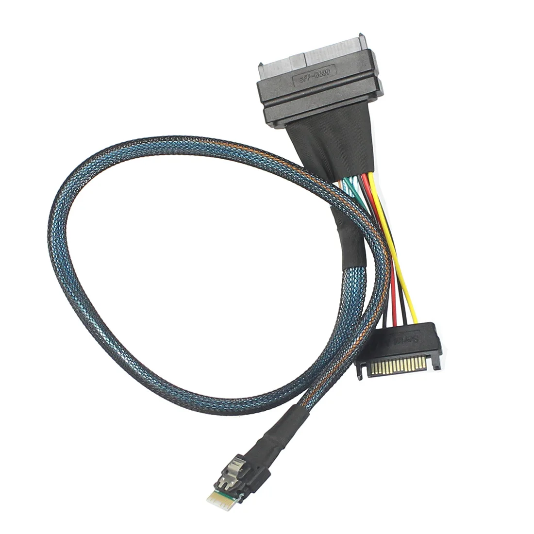Cable XT-XINTE SFF-8639 a SFF-8654 para SSD NVMe U.2 - imagen 5