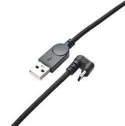 Cable USB-C a USB-A en U de 180° para carga y datos