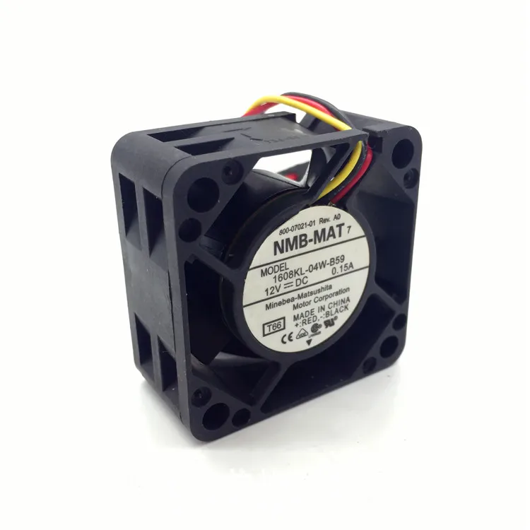 Ventilador NMB 4020 Minebea vista frontal