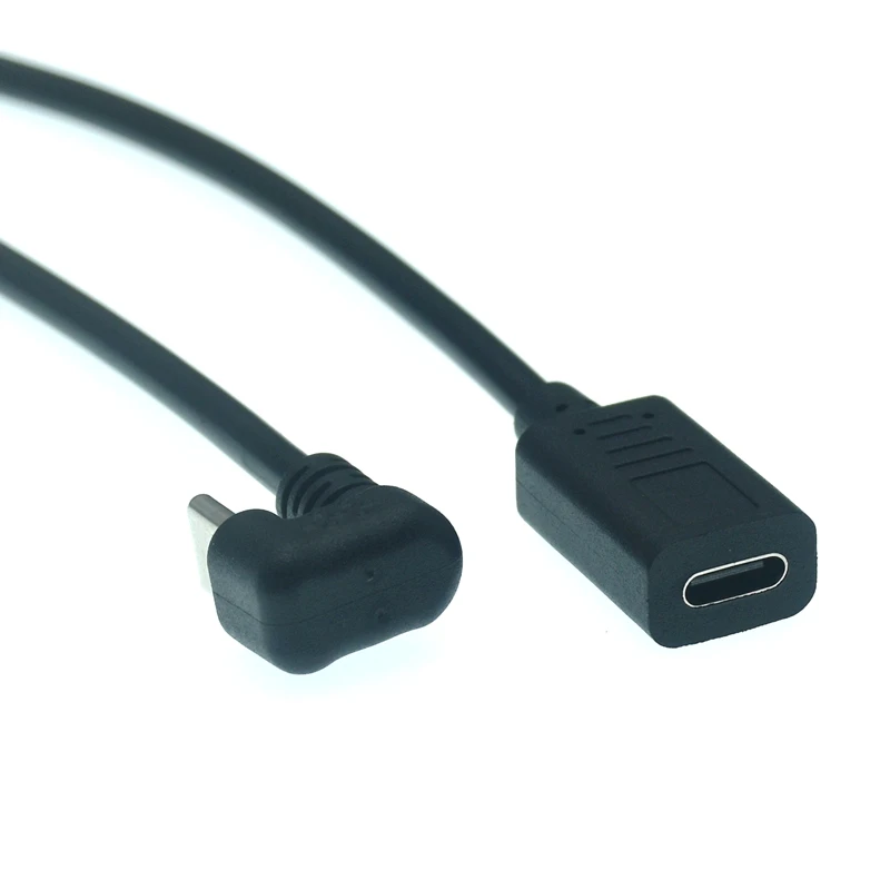 Extensor USB-C 180° Macho-Hembra – Alta Velocidad Transferencia Datos y Carga - imagen 3
