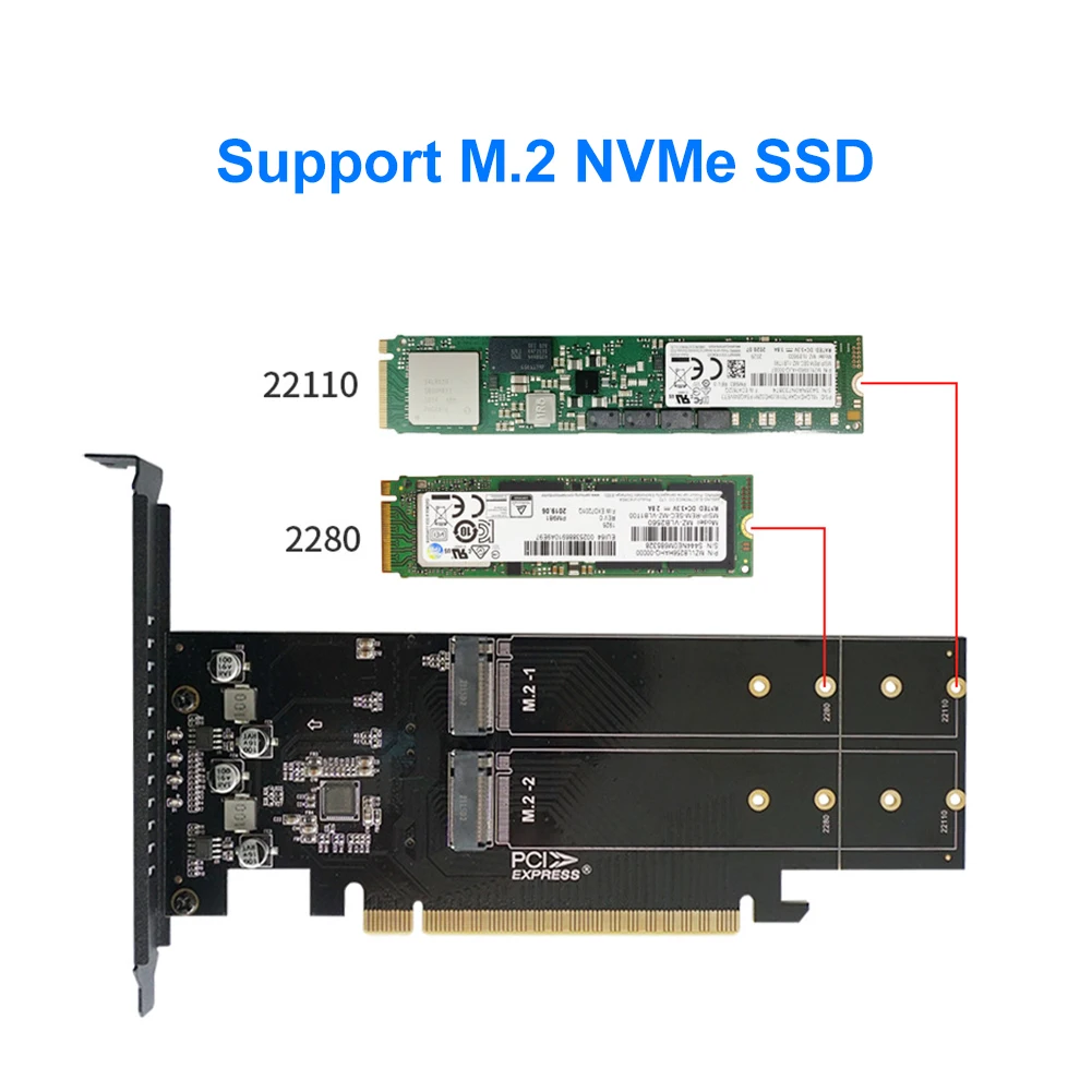 Adaptador PCIe M.2 NVMe – SSD de Alta Velocidad - imagen 4