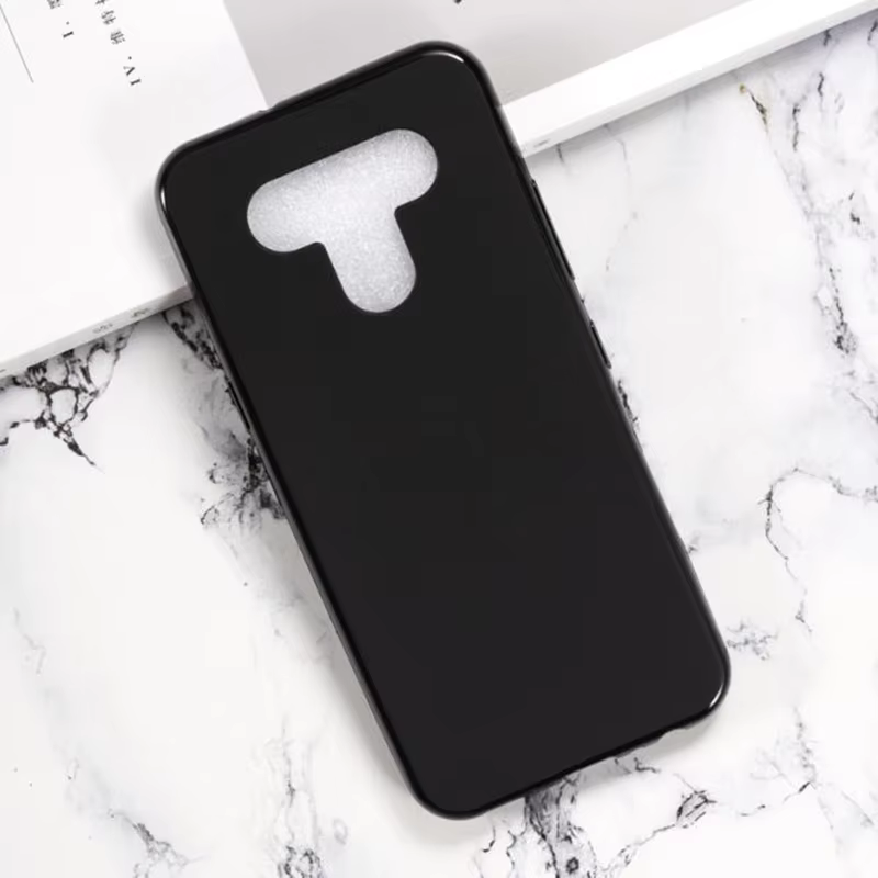 Vista frontal de la funda colocada
