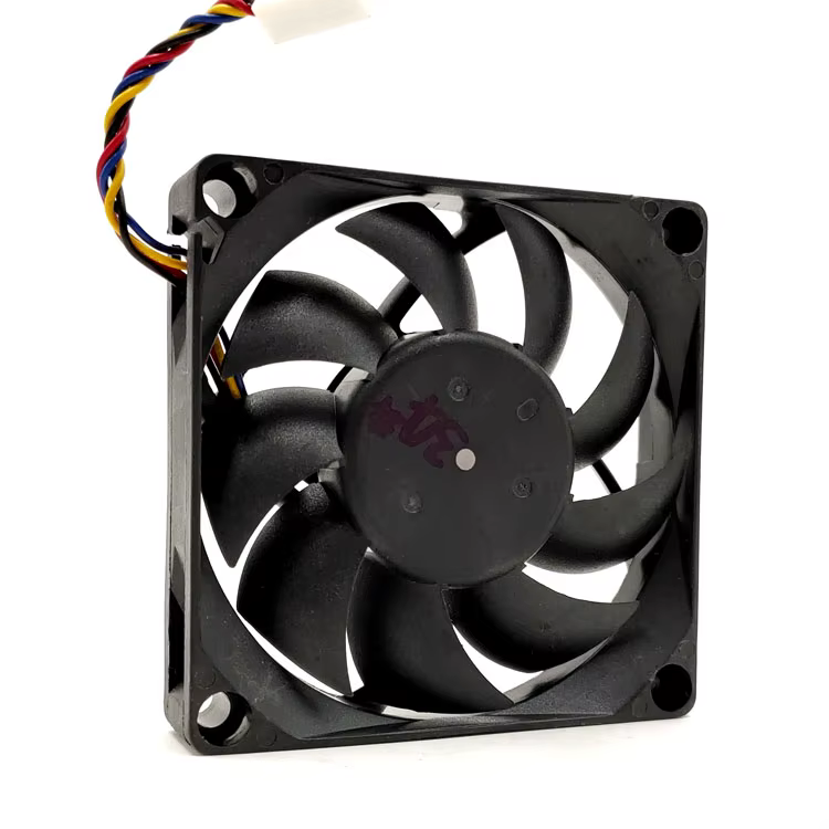 Ventilador PWM 70mm vista frontal