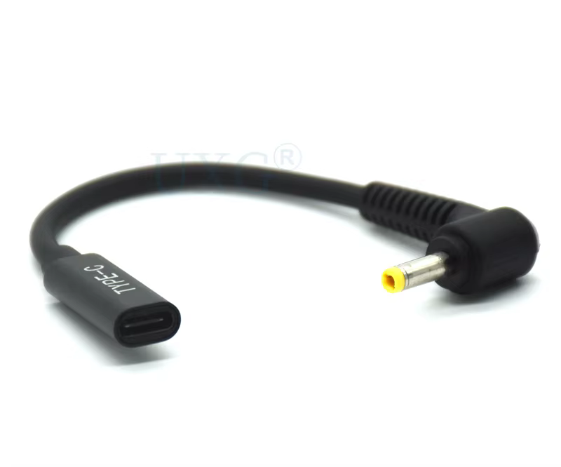 Detalle del conector DC