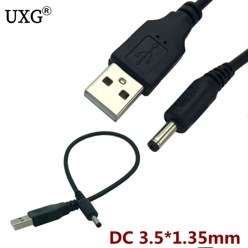 Conector USB a DC jack de 3.5mm