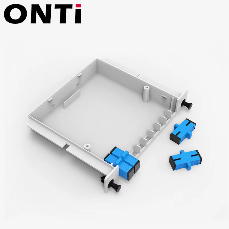 ONTi Caja Divisora FTTH 1x8 SC APC – Splitter PLC - imagen 4