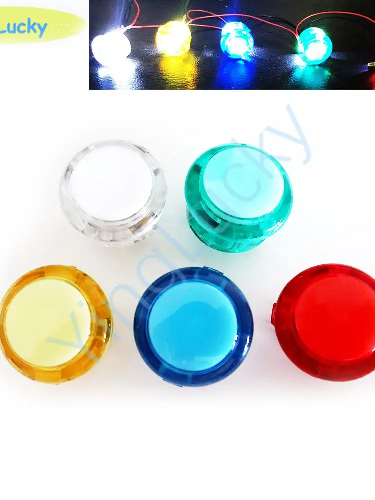 Botón pulsador LED de 30 mm en uso