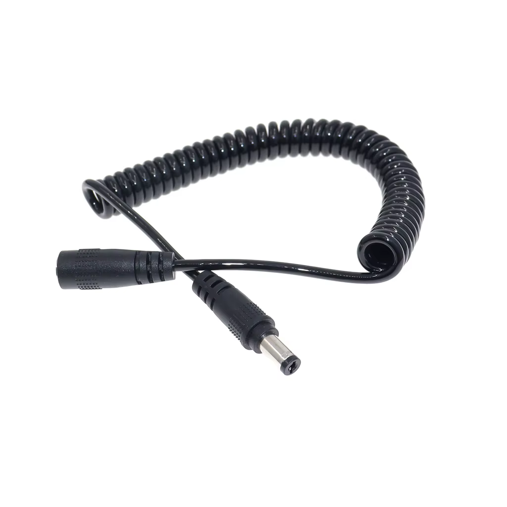 Cable de alimentación CC retráctil macho 5,5 x 2,1 mm - imagen 3