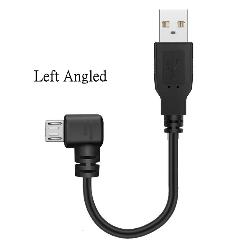Cable Micro USB Angular 90º Samsung Carga Rápida