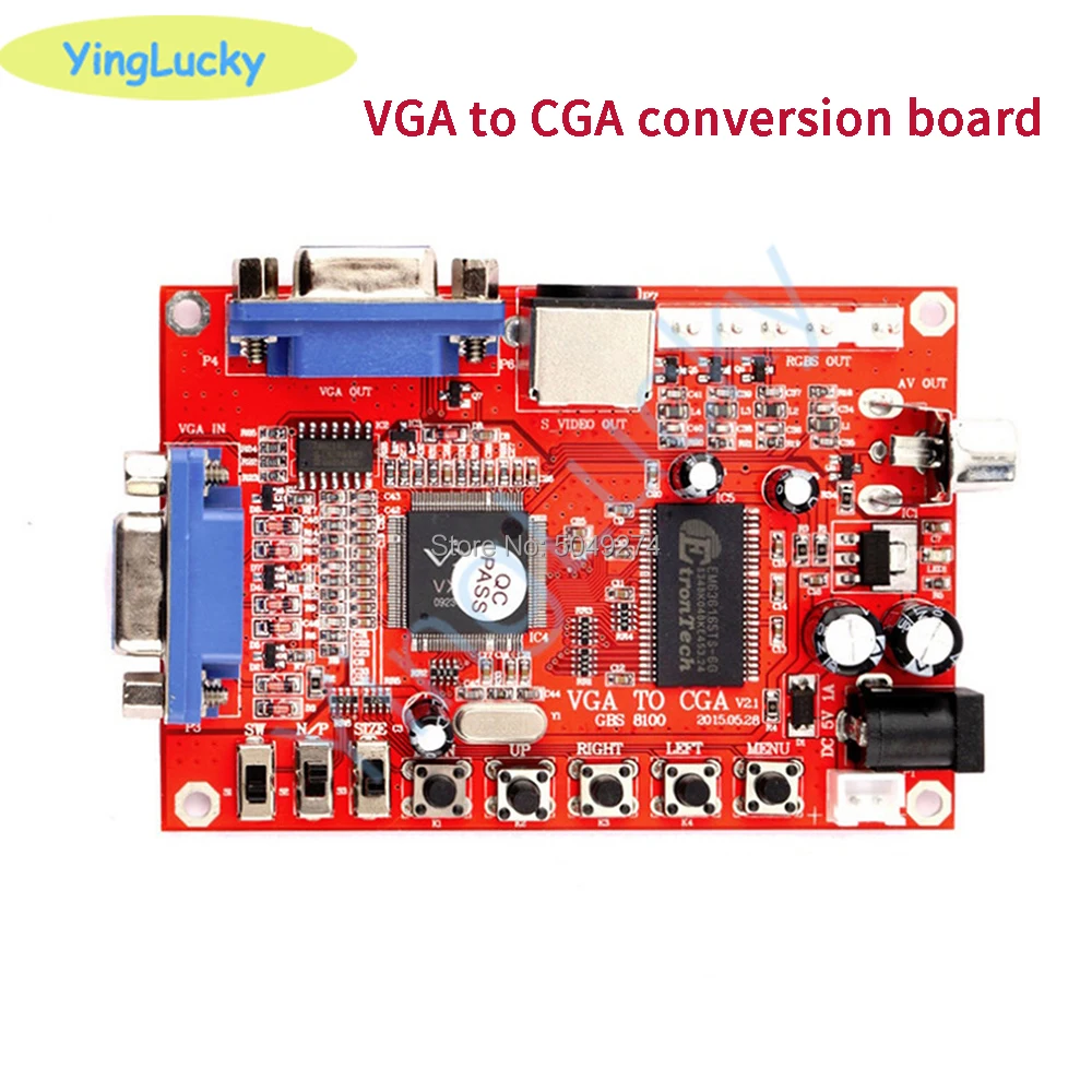 Convertidor VGA RGBS para Arcade – Placa Vídeo CRT