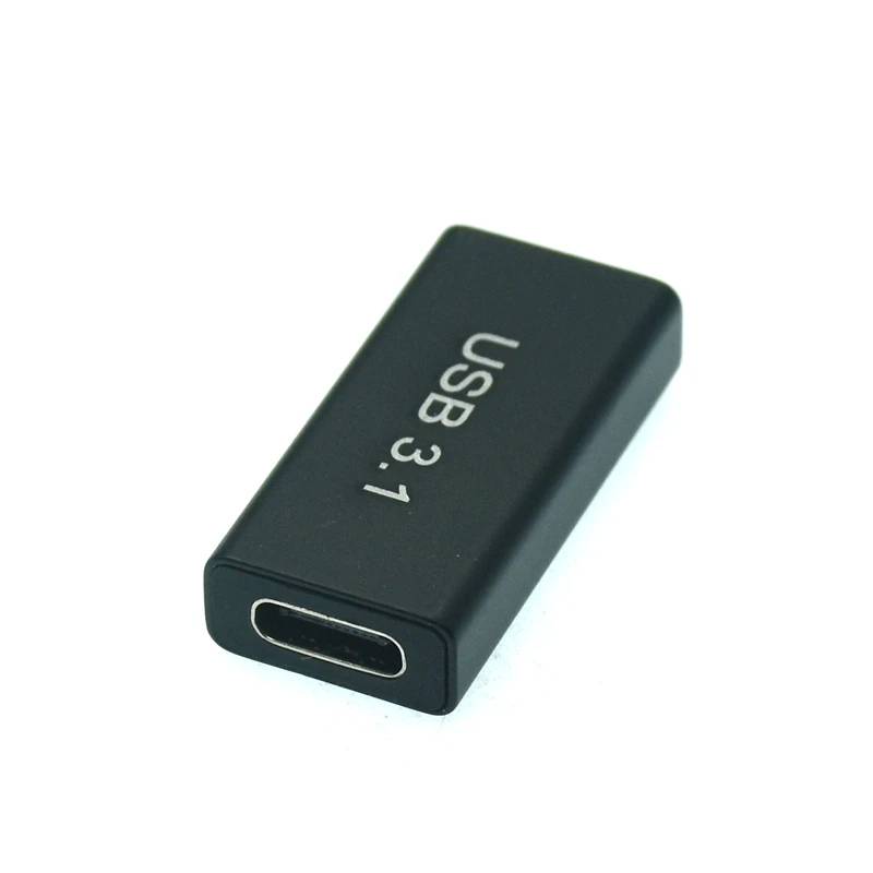 Adaptador tipo C hembra a USB 3.0 hembra detalle lateral