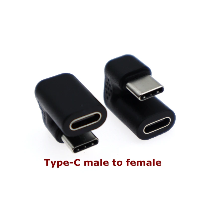 Detalle de los conectores macho y hembra del adaptador