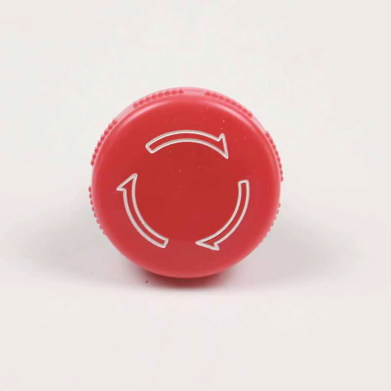 Detalle del interruptor de parada