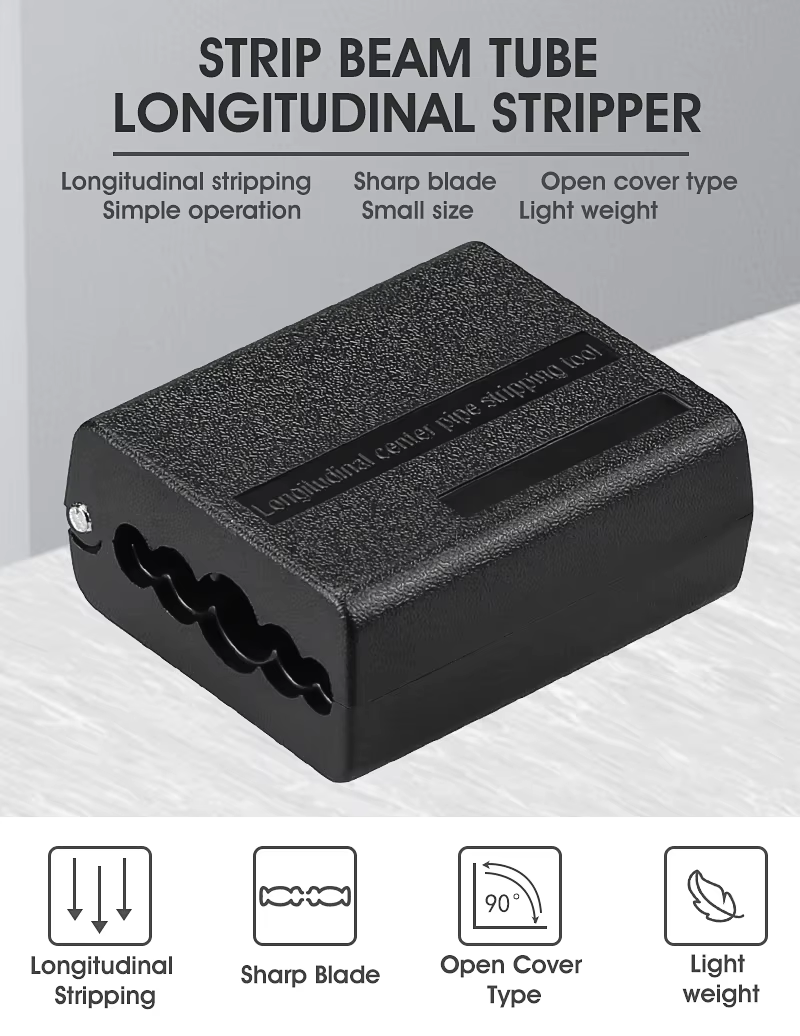 Descascador longitudinal 4.5mm a 11mm para cables de fibra óptica
