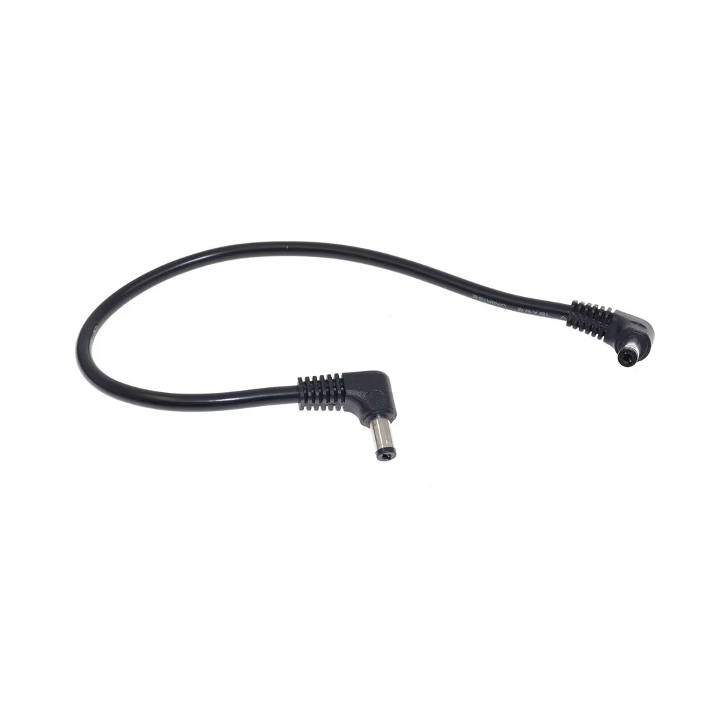 Cable de alimentación CC 5,5 x 2,1/2,5 mm en ángulo de 90° - imagen 4