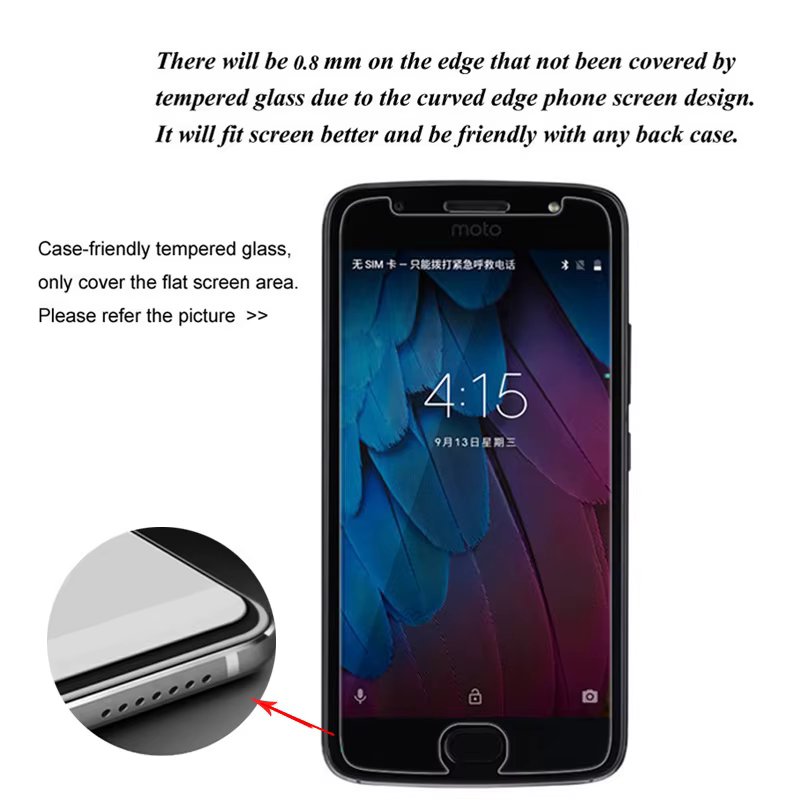 Comparación de bordes con y sin funda
