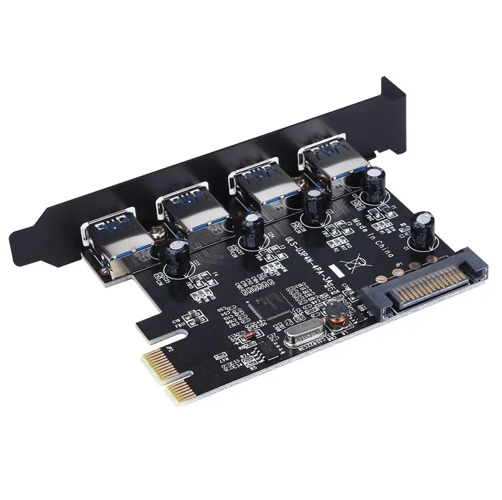 Tarjeta PCIe USB 3.0 4 Puertos – Ampliación para PC - imagen 5