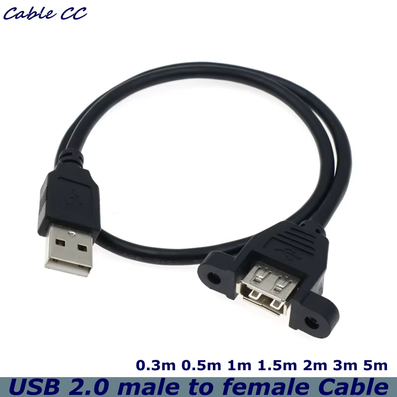 Cable USB 2.0 con protección trenzada