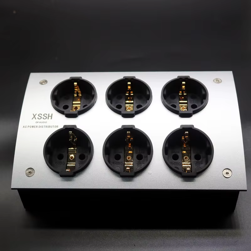 Adaptador Cable Audio Hifi Shuko Europeo 16A - imagen 4