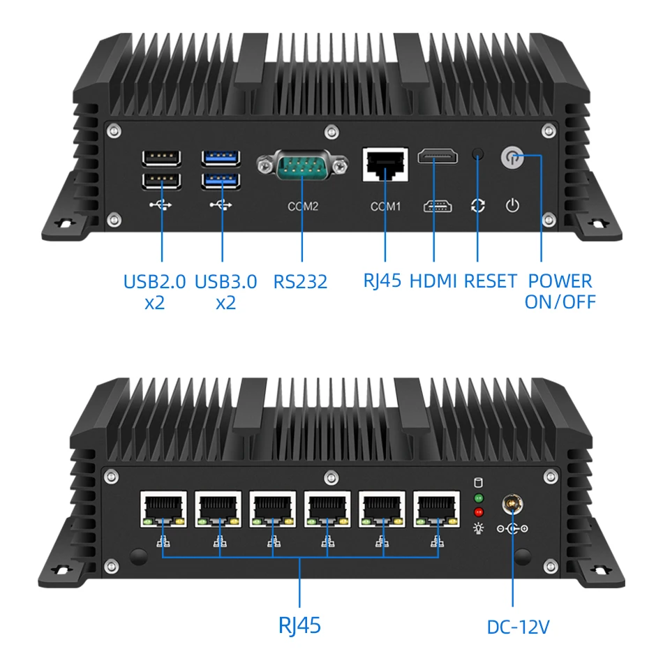 Mini PC Intel 6 Núcleos 2.5G WiFi 4G LTE con Virtualización - imagen 4