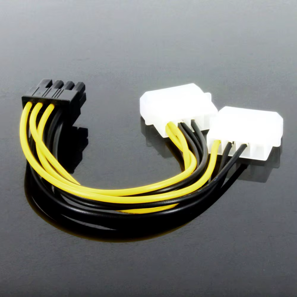 Conectores PCIe y Molex