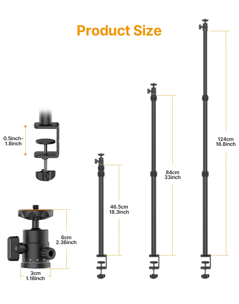 Tornillo de 1/4 pulgadas para montaje directo