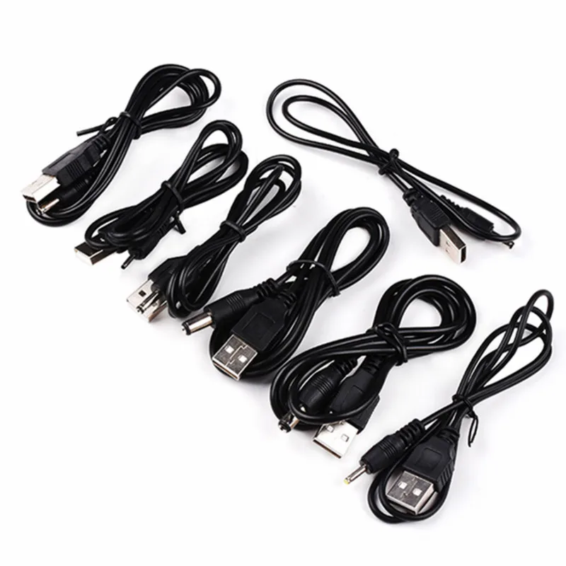 Cable USB a conectores DC